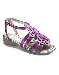 Easystep Flower Detail Sandals E Fit
