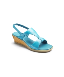 Footflex by Lotus Wedge Sandals E Fit