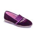 Free-Step Elasticated Slippers EEE Fit