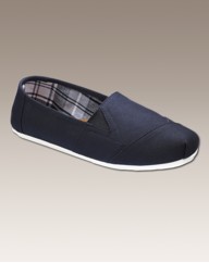 Easy to Wear Canvas Slip on Pumps