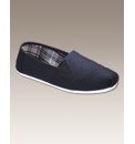 Easy to Wear Canvas Slip on Pumps