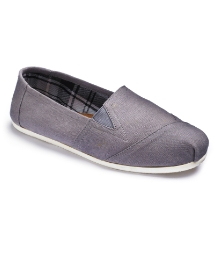 Easy to Wear Canvas Slip on Pumps