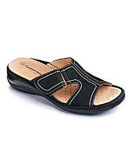 Cushion Walk Open Toe Mules EEE Fit