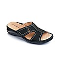 Cushion Walk Open Toe Mules EEE Fit