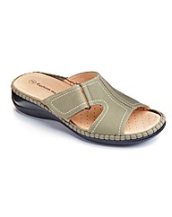Cushion Walk Open Toe Mules EEEEE Fit