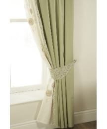 Ellisse Lined Curtains Tie Backs