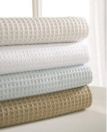 Luxury Cotton Waffle Blanket