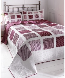 Benedict Quilted Throwover Set