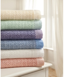 All Year Round Cellular Blanket Single