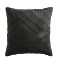 Layered Pleat Filled Square Cushion