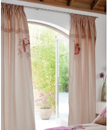 Martinique Lined Curtains Tie Backs