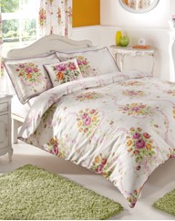Vintage Bouquet Duvet Cover Set