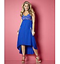 Claire Sweeney Dipped Hem Dress