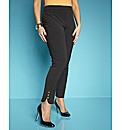Cropped Embellished Trousers