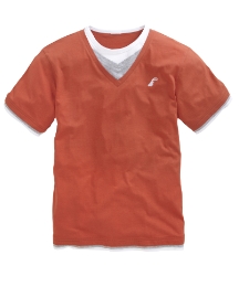 Williams & Brown V-Neck Layer Tee