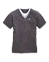 Williams & Brown V-Neck Layer Tee