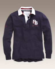 Raging Bull L/S Rugby Shirt