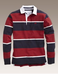 Raging Bull L/S Rugby Shirt