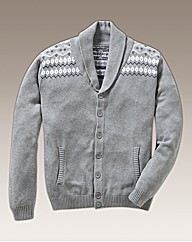 Williams & Brown Fairisle Shawl Neck
