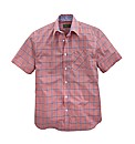 Williams & Brown S/S Gingham Shirt