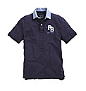 Raging Bull Chambray Collar Polo