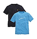 Raging Bull Pack of 2 T-Shirts