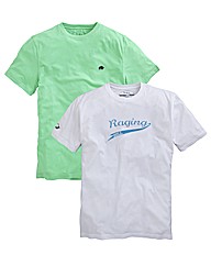 Raging Bull Pack of 2 T-Shirts