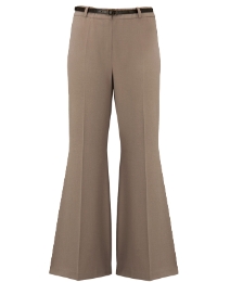 Grazia Kick Flare Belted Trousers L31in