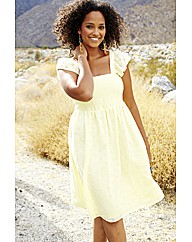 Angel Ribbons Broderie Anglaise Dress