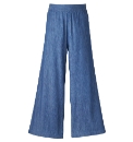 And Abigail Denim Palazzo Trousers