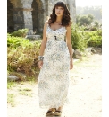 And Abigail Strappy Print Maxi Dress