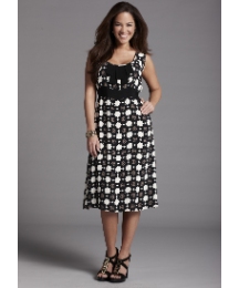 Anna Scholz Retro Print Dress