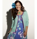 Anna Scholz Contrast Trim Cardigan