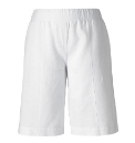 Crop Slouch Linen Shorts