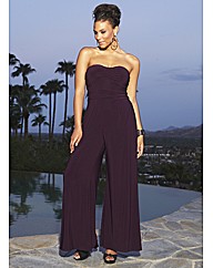 Grazia Belted Jersey Jumpsuit