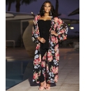 Grazia Floral Print Maxi Kaftan