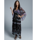 Zandra Rhodes Kimono Style Maxi Dress