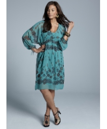 Zandra Rhodes Vintage Floral Print Dress