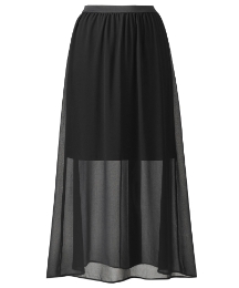 Grazia Maxi Skirt Half Lined