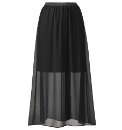 Grazia Maxi Skirt Half Lined