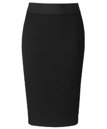 Bespoke Perfect Black Pencil Skirt