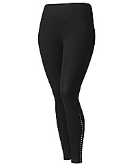 Changes Boutique Stud Trim Leggings