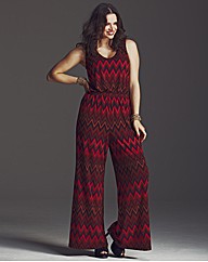 Anna Scholz Chevron Jumpsuit