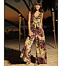 Sequins & Pearls Print Jumpsuit