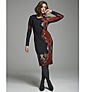 Bespoke Border Print Dress