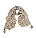 Angel Ribbons Pom Pom Scarf