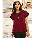 Grazia Animal Print Top