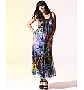 Sequin & Pearls Maxi Dress