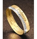 9 Carat Gold Personalised Band Ring
