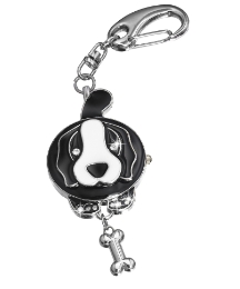 Animal-Shaped Keyring Clock Watch